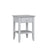 Wooden bedside table 1S N01 Scandi grey