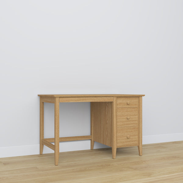 Oak desk 3S Scandi oak natural