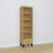 Oak shelf 1S 57 Scandi oak natural / black