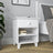Wooden bedside table 1S N02 Scandi white
