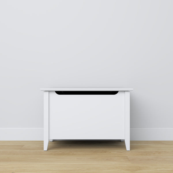 Wooden chest Scandi white