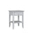 Wooden bedside table 1S N01 Scandi grey