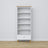 Wooden shelf 1S 80 Scandi white / oak