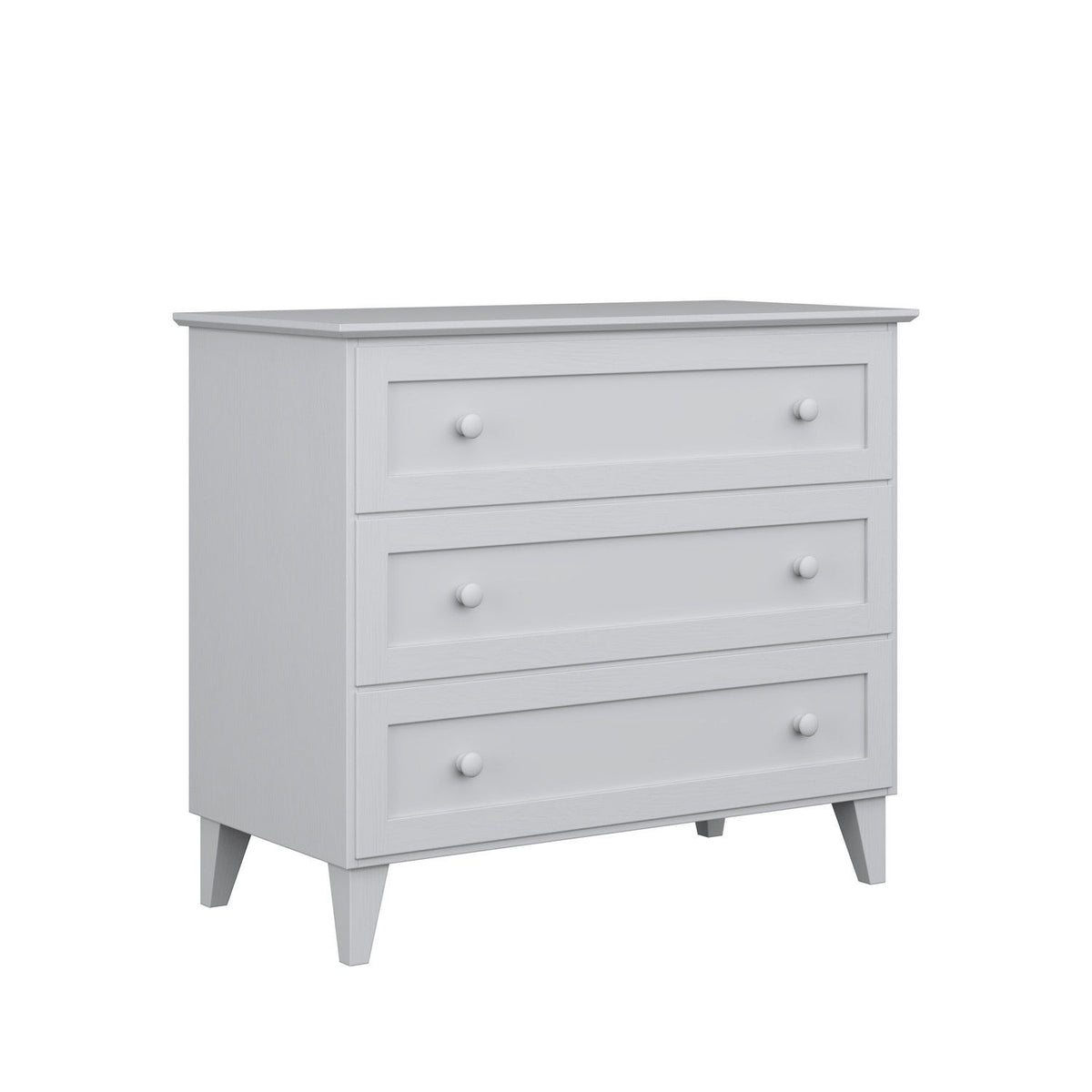 Wooden chest of drawers 3S 105 Scandi grey