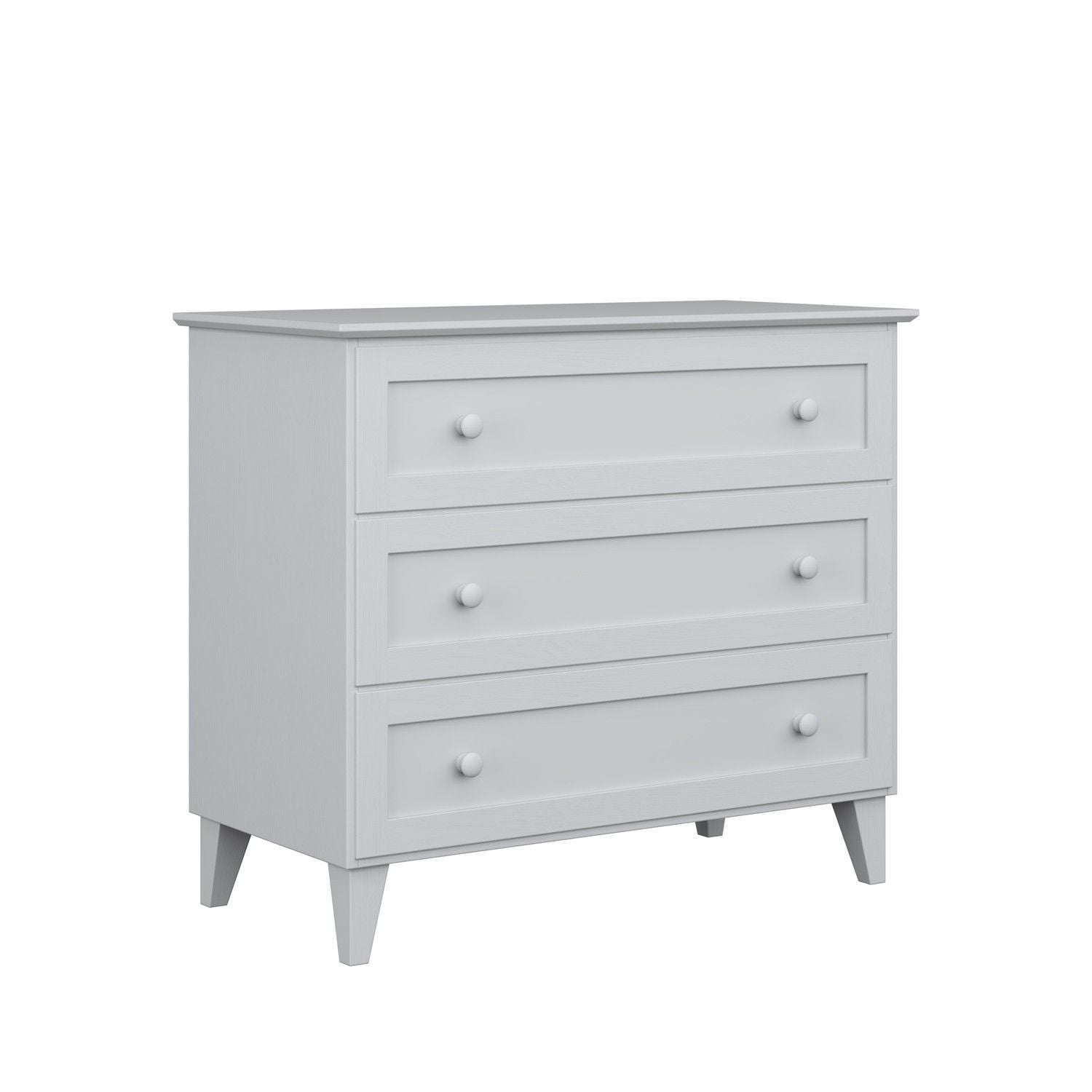 Wooden chest of drawers 3S 105 Scandi grey