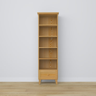 Pine shelf 1S 57 Scandi natural pine
