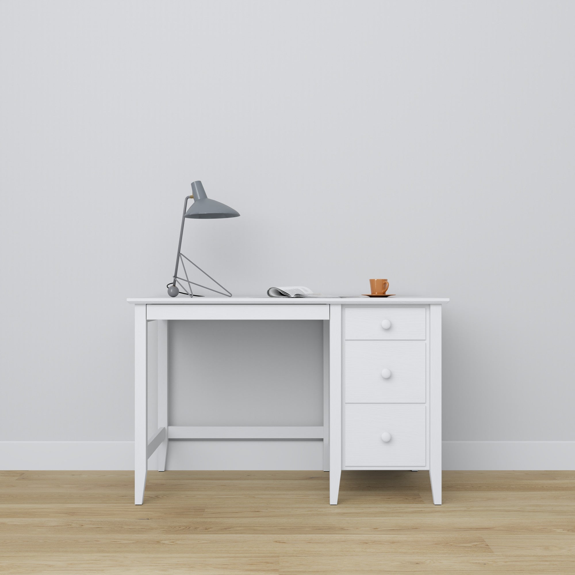 Wooden desk 3S Scandi RAL/NCS