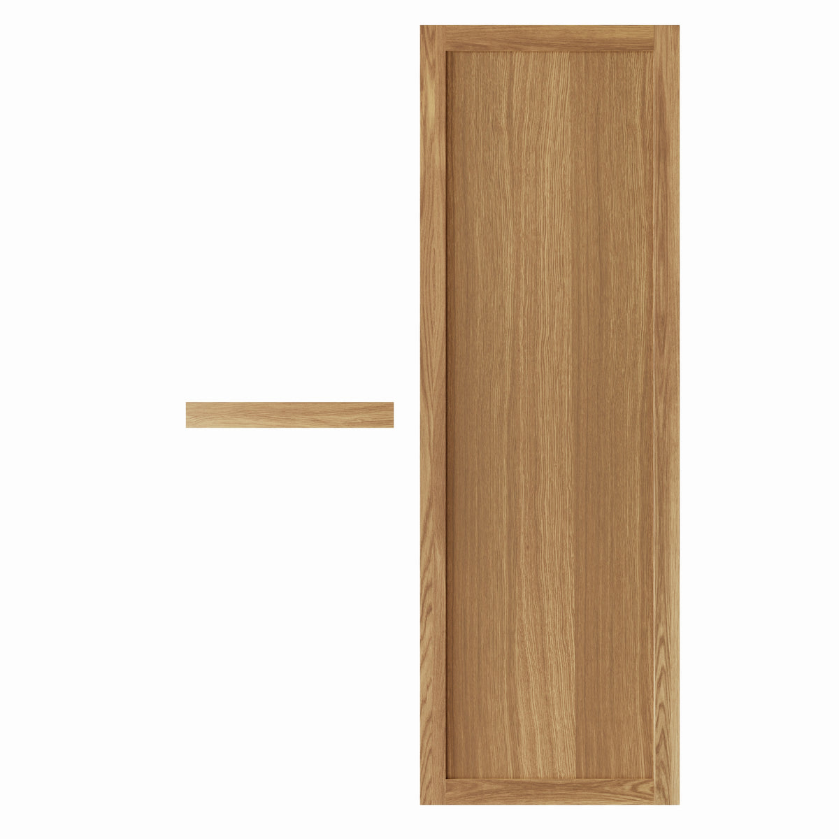Mobilier din stejar față din stejar natural