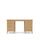 Oak desk 6S Scandi oak natural