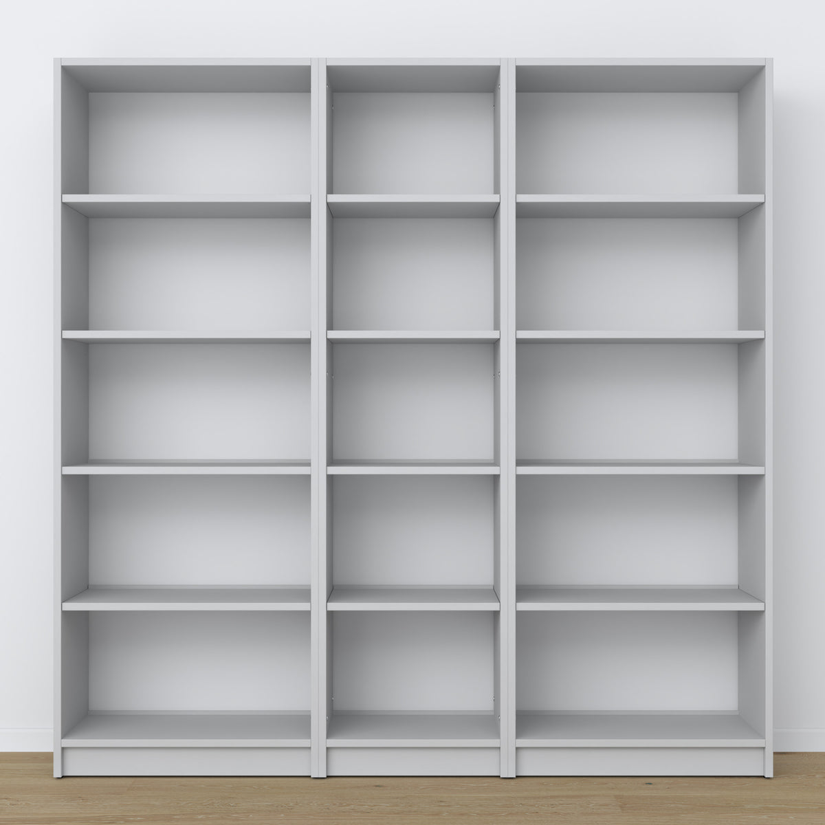Wooden shelf N01 grey