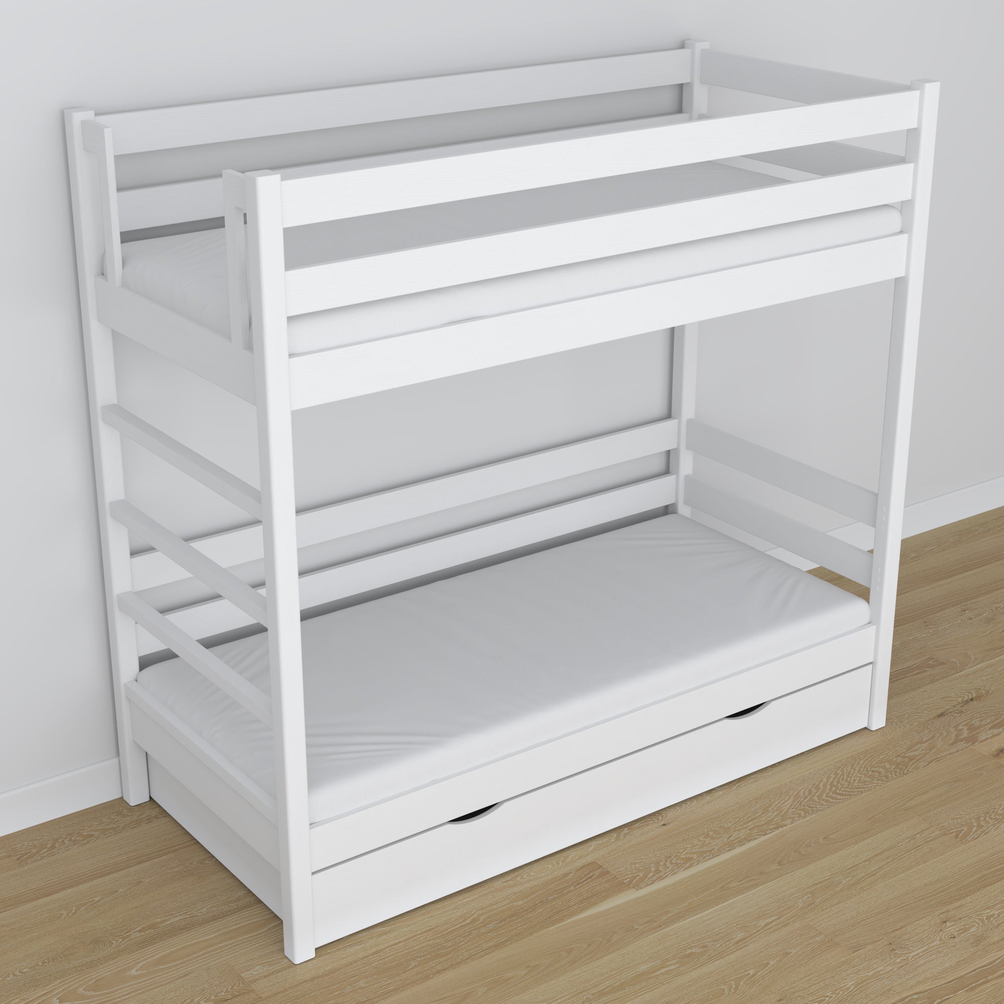 Borovicový rám Nizio Home – na poschodové a medziposchodové postele