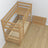 Borovicový rám Nizio Home – na poschodové a medziposchodové postele