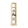 Wooden shelf N01 clear pine