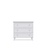 Wooden chest of drawers 3S 105 Scandi grey